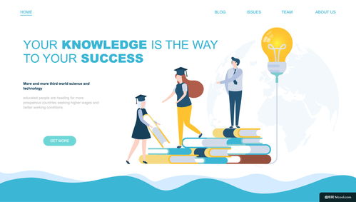 現代扁平化風格 為教育咨詢學院注入活力的文化插畫與周邊設計